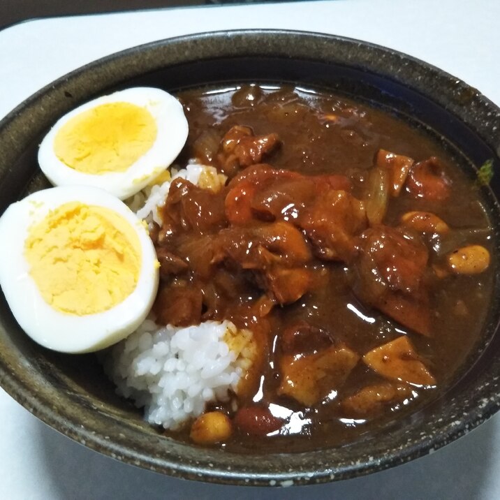 圧力鍋で簡単　無水キーマカレー